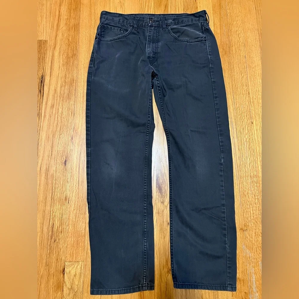 Levi's 505 Gray Pants, Men’s 32X30 - Picture 1 of 13